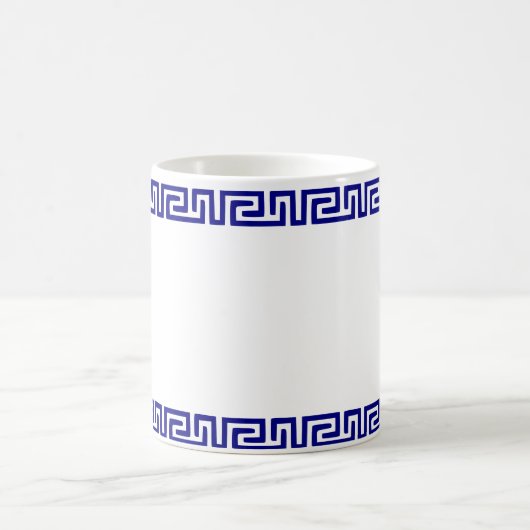 Mug Motif grec minimaliste personnalisable V (Centre)