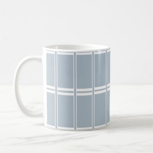 Mug Motif gris et blanc (Gauche)