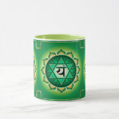 Mug Motif Heart Chakra Conception d'impression (Centre)