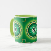 Mug Motif Heart Chakra Conception d'impression (Devant gauche)