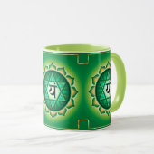 Mug Motif Heart Chakra Conception d'impression (Devant droit)
