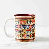 Mug Motif heraldry décoratif (Gauche)