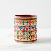 Mug Motif heraldry décoratif (Centre)