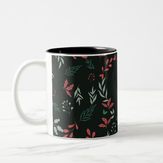 Mug Motif Heureuse Sainte-Valentin coloré (Gauche)
