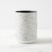 Mug Motif heureux de dents (Centre)