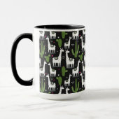 Mug Motif heureux de lama (Gauche)