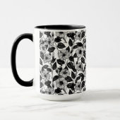 Mug Motif Hibiscus (Gauche)