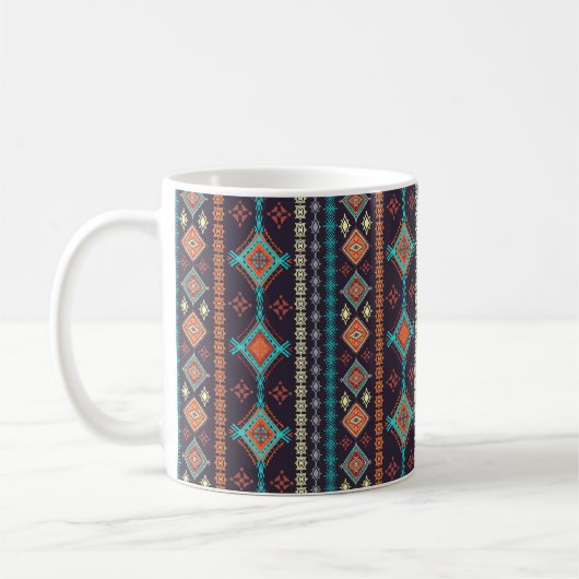 Mug Motif homogène ethnique (Gauche)