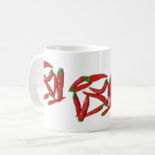 Mug Motif Hot Red Chili Peppers (Devant gauche)