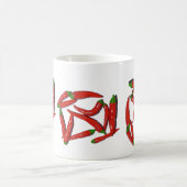 Mug Motif Hot Red Chili Peppers (Centre)