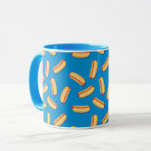 Mug Motif Hotdogs de restauration rapide (Devant gauche)