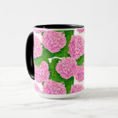 Mug Motif Hydrangea (Devant gauche)