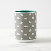 Mug Motif irlandais de shamrock et de moutons (Centre)