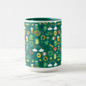 Mug Motif irlandais mignon d'icône (Centre)