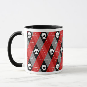 Mug Motif Jacquard crâne mignon