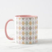 Mug Motif Jacquard Pastel (Gauche)