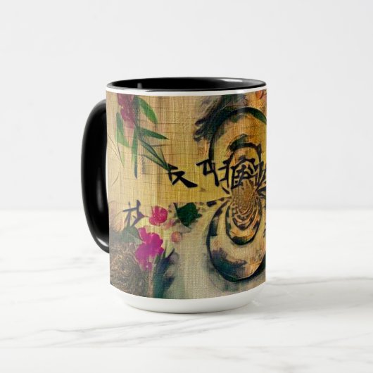 Mug Motif japonais (Devant gauche)