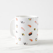 Mug Motif japonais de sushi (Devant gauche)