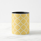 Mug Motif jaune de Quatrefoil (Centre)