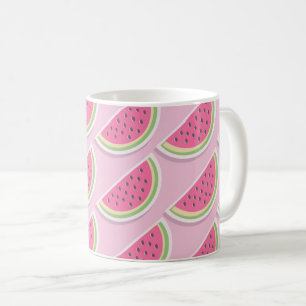 Mug Motif joli pastèque rose