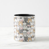 Mug Motif Kawaii Cute Cats (Centre)