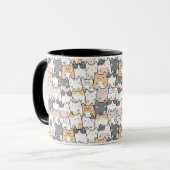 Mug Motif Kawaii Cute Cats (Devant gauche)