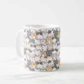 Mug Motif Kawaii Cute Cats (Devant gauche)
