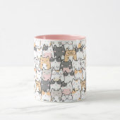 Mug Motif Kawaii Cute Cats (Centre)