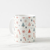 Mug Motif Kawaii Snowflakes (Devant gauche)