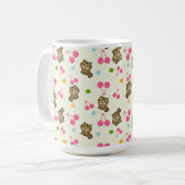 Mug motif kitty et cerises (Devant gauche)