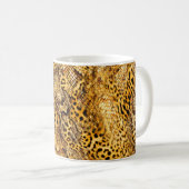 Mug Motif léopard et serpent (Devant droit)