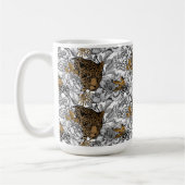 Mug Motif Leopard & Peonies (Gauche)