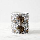 Mug Motif Leopard & Peonies (Centre)