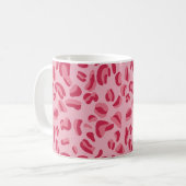 Mug Motif léopard rose (Devant gauche)