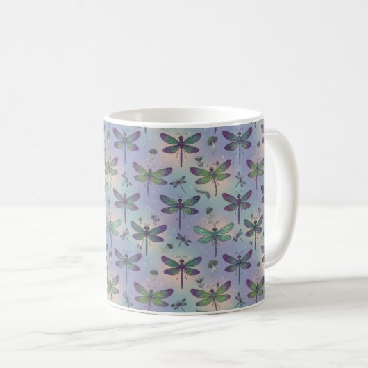 Mug Motif Libellule (Devant droit)