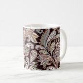 Mug Motif lumineux sans couture avec cachemire orné (Devant droit)