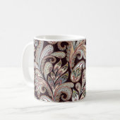 Mug Motif lumineux sans couture avec cachemire orné (Devant gauche)