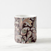 Mug Motif lumineux sans couture avec cachemire orné (Centre)