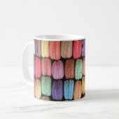 Mug Motif Macaron français coloré (Devant gauche)