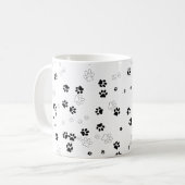 Mug Motif mâché de chien/chat (Devant gauche)