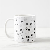 Mug Motif mâché de chien/chat (Gauche)