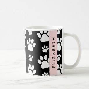 Mug Motif mâle, Patrouilles de chien, Noir et Blanc, V