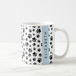 Mug Motif mâle, Patrouilles de chien, Noir et Blanc, V