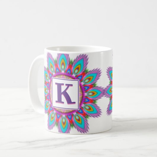 Mug motif Mandala (Devant gauche)