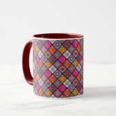 Mug Motif Mandala (Devant gauche)