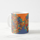 Mug Motif mandala coloré marocain (Devant gauche)