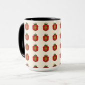 Mug Motif Mandala Floral (Devant gauche)