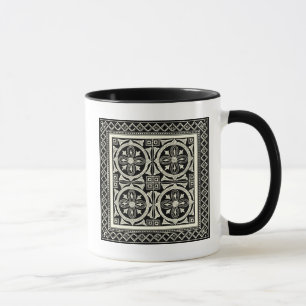 Mug Motif Mandala noir et blanc par Vision Studio