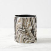 Mug Motif Marbre Doré (Centre)