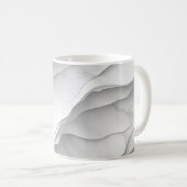 Mug 🌊 Motif Marbré Épuré et Moderne 🌊 (Devant droit)